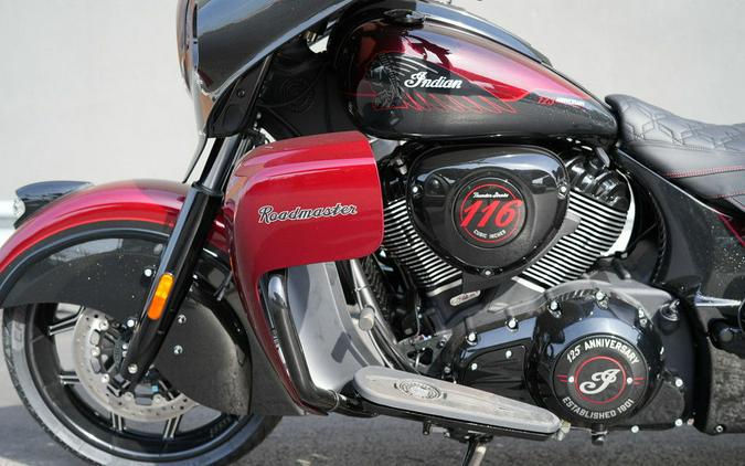 2026 Indian Motorcycle Roadmaster 125th Anniversary Edition 125th Anniversary Red with Black Cryst