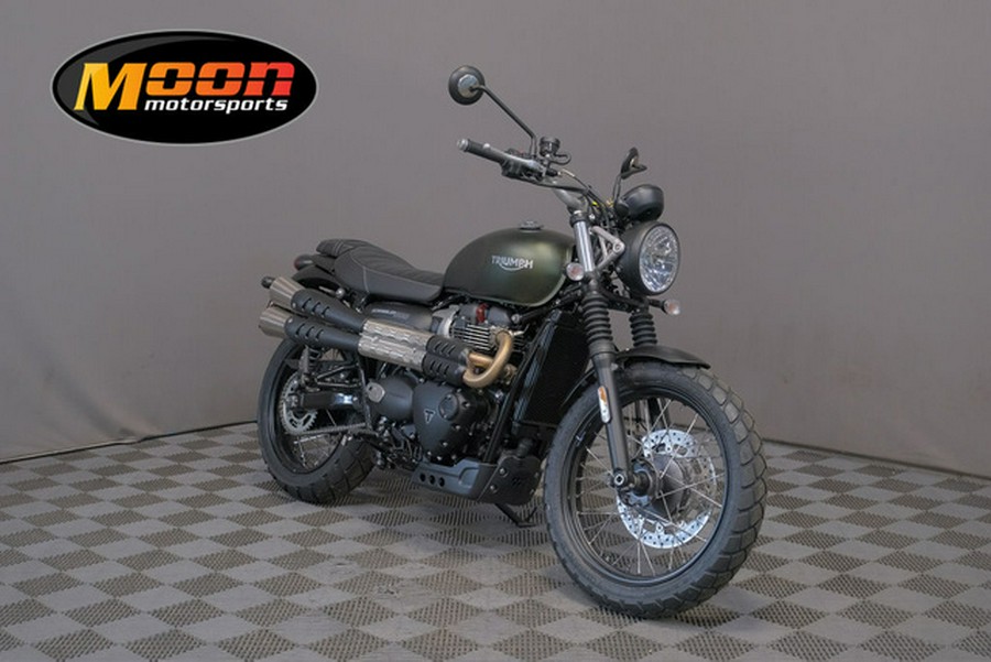 2024 Triumph SCRAMBLER 900 Matt Khaki Green