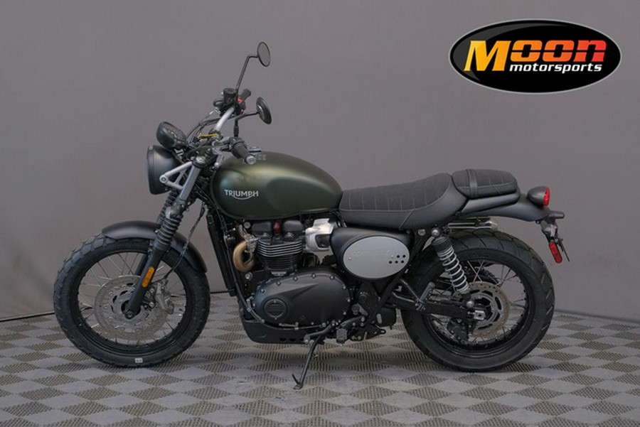 2024 Triumph SCRAMBLER 900 Matt Khaki Green