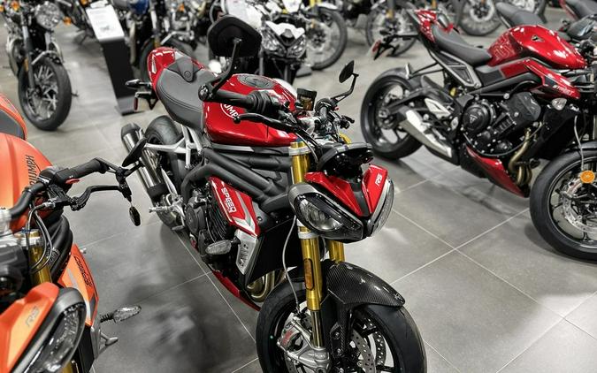 2024 Triumph Speed Triple 1200 RS Carnival Red