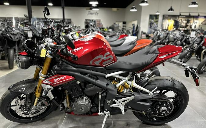 2024 Triumph Speed Triple 1200 RS Carnival Red