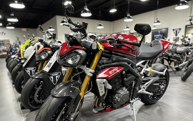 2024 Triumph Speed Triple 1200 RS Carnival Red