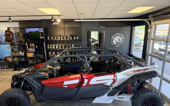2024 Can-Am® Maverick X3 MAX DS Turbo Fiery Red & Hyper Silver