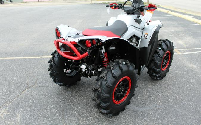 2024 Can-Am Renegade X MR 1000R Silver & Red