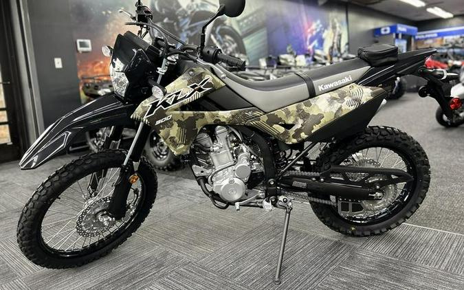 2026 Kawasaki KLX®300 Cypher Camo Beige
