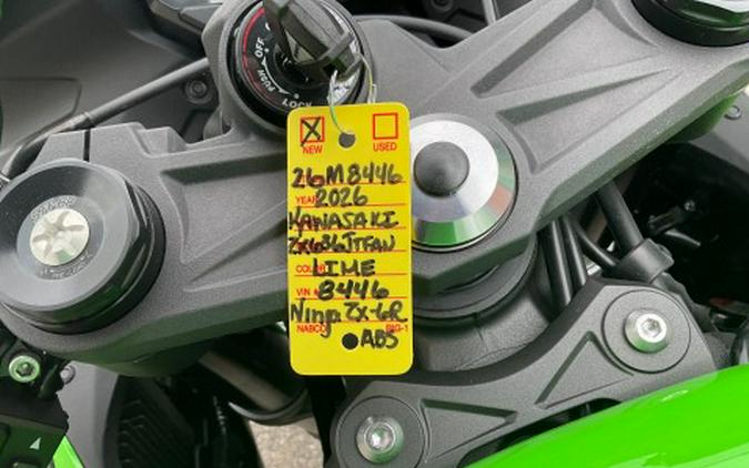 2026 Kawasaki Ninja® ZX™-6R ABS
