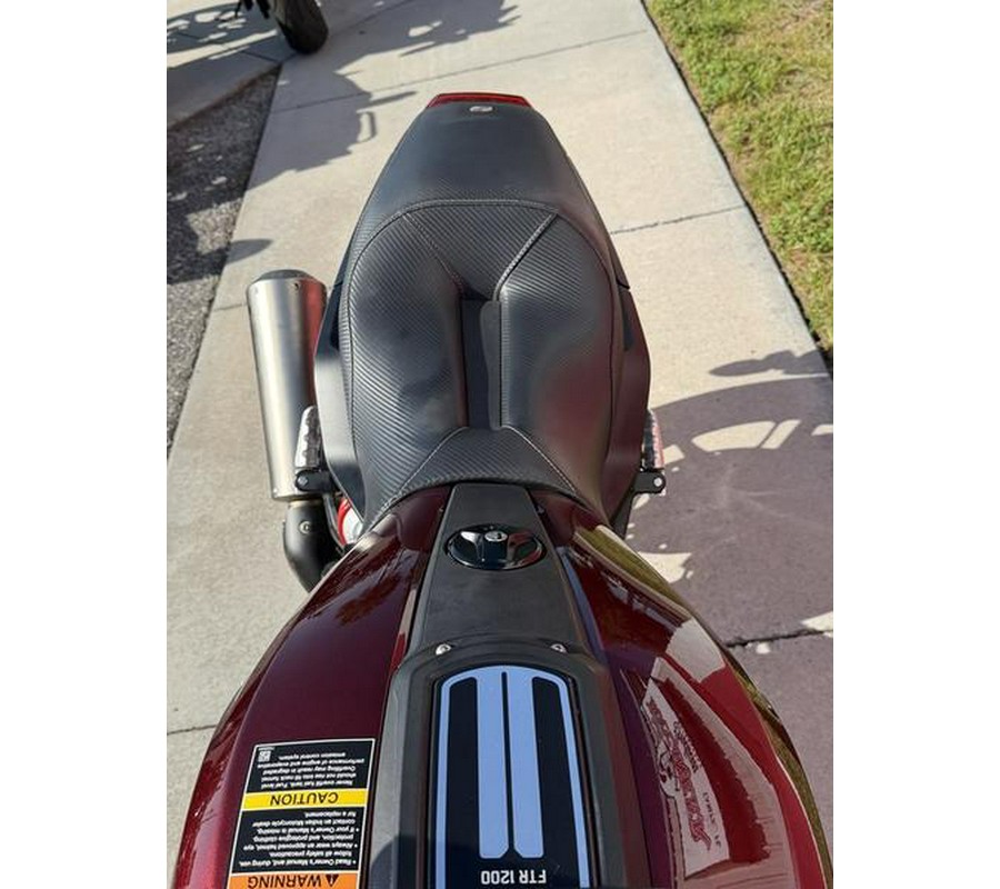 2022 Indian Motorcycle® FTR 1200 S, MAROON METALLIC
