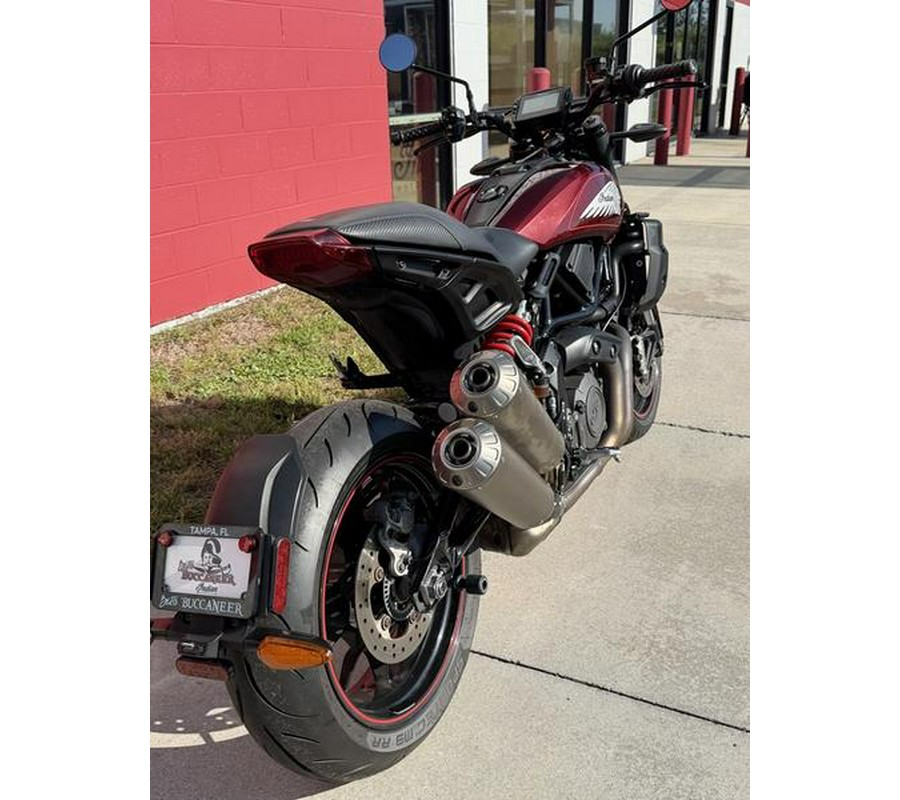 2022 Indian Motorcycle® FTR 1200 S, MAROON METALLIC
