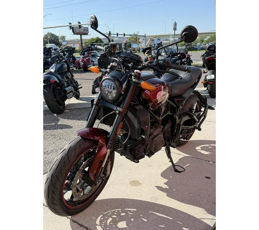 2022 Indian Motorcycle® FTR 1200 S, MAROON METALLIC