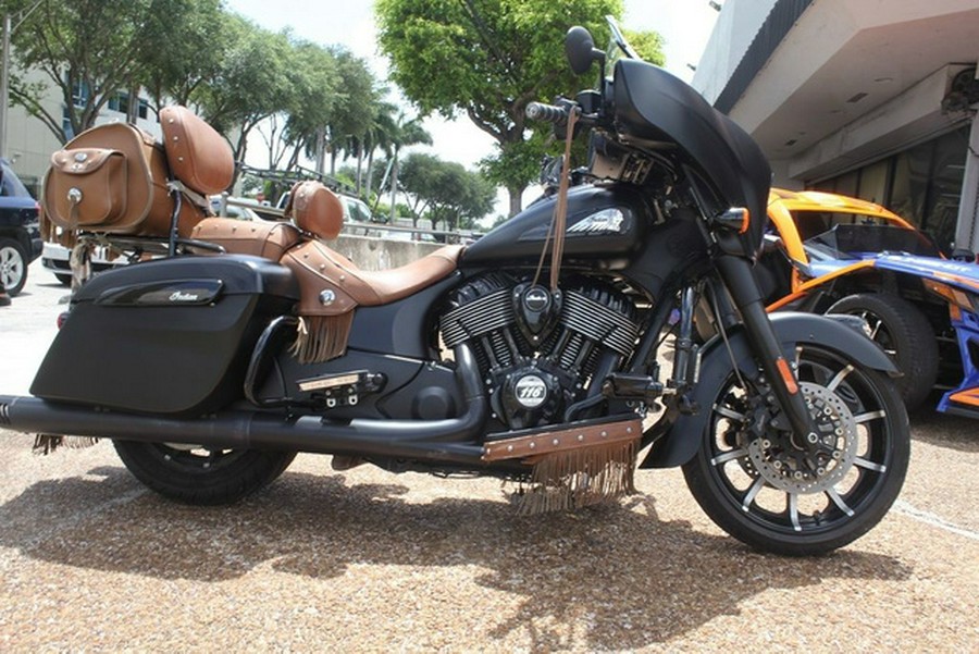 2019 Indian Chieftain Dark Horse Thunder Black Smoke Dark Horse Bronze Smoke