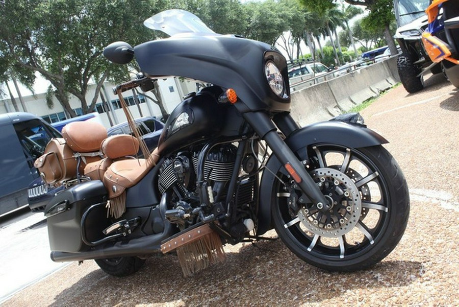 2019 Indian Chieftain Dark Horse Thunder Black Smoke Dark Horse Bronze Smoke