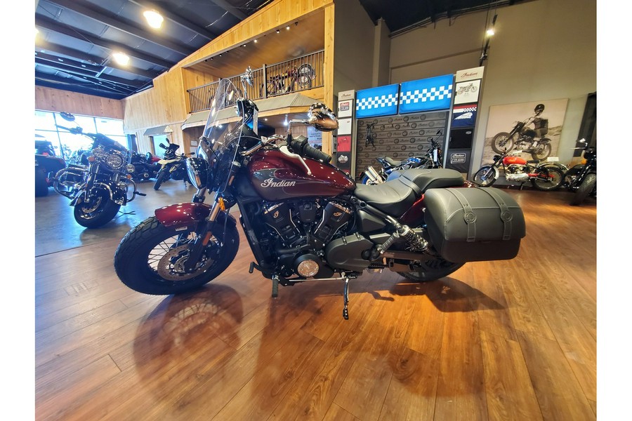 2025 Indian Motorcycle SUPER SCOUT, MRN MTLC W/GRFX, TECH, 49ST Limited + Tech