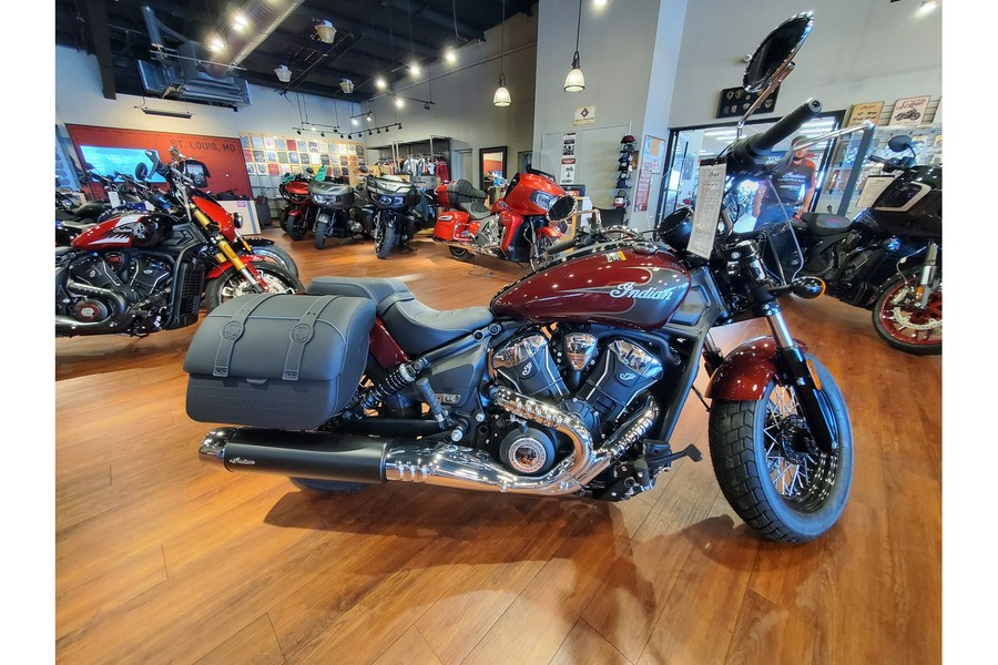 2025 Indian Motorcycle SUPER SCOUT, MRN MTLC W/GRFX, TECH, 49ST Limited + Tech