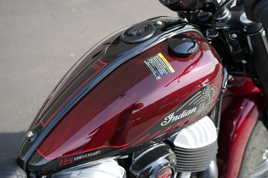 2026 Indian Motorcycle® Chief Vintage 125th Anniversary Edition 125th Anniversary Red with Black Cr