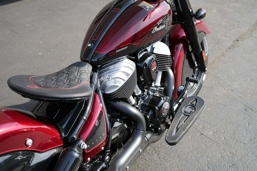 2026 Indian Motorcycle® Chief Vintage 125th Anniversary Edition 125th Anniversary Red with Black Cr