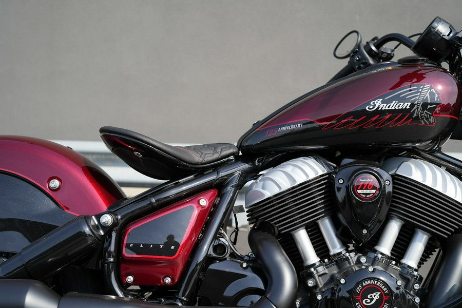 2026 Indian Motorcycle® Chief Vintage 125th Anniversary Edition 125th Anniversary Red with Black Cr