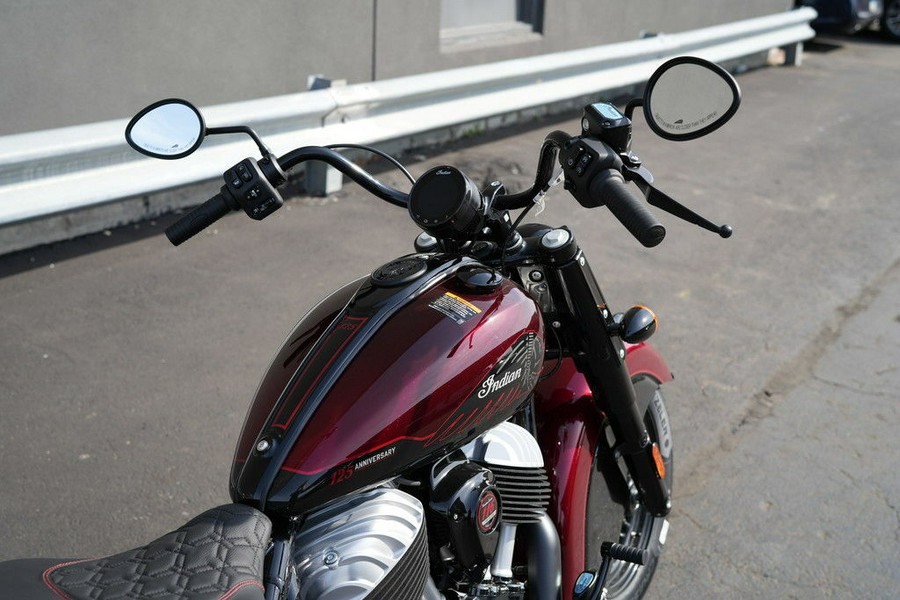 2026 Indian Motorcycle® Chief Vintage 125th Anniversary Edition 125th Anniversary Red with Black Cr