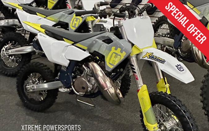 FIRST LOOK! ALL-NEW 2024 HUSQVARNA TC65 & TC50 MINI BIKES