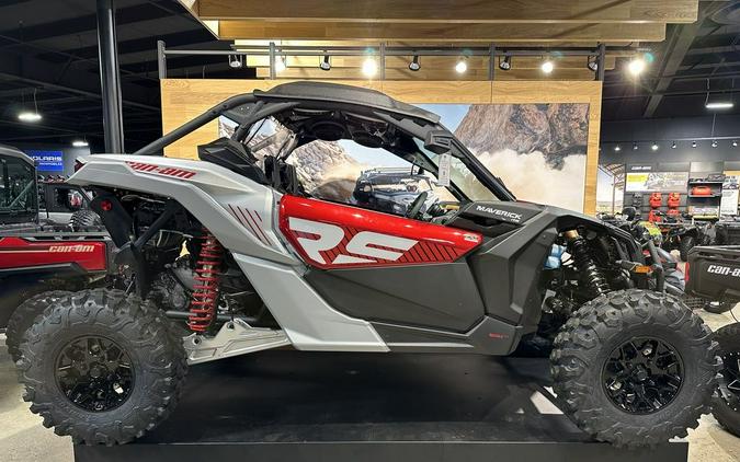 2024 Can-Am® Maverick X3 RS Turbo Fiery Red & Hyper Silver