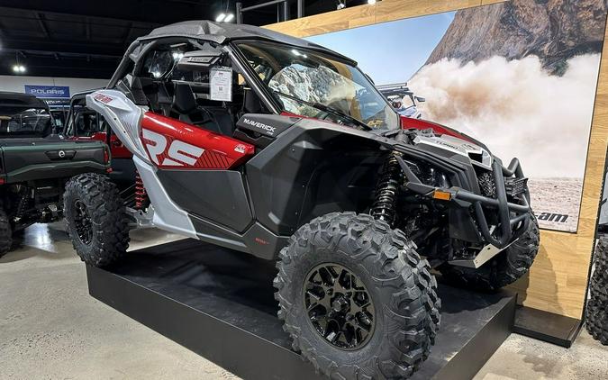 2024 Can-Am® Maverick X3 RS Turbo Fiery Red & Hyper Silver