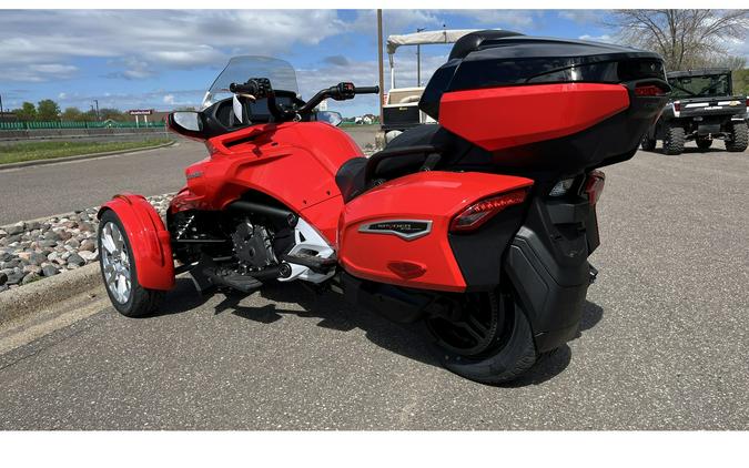 2024 Can-Am SPYDER F3 LIMITED - PLASMA RED / PLATINUM