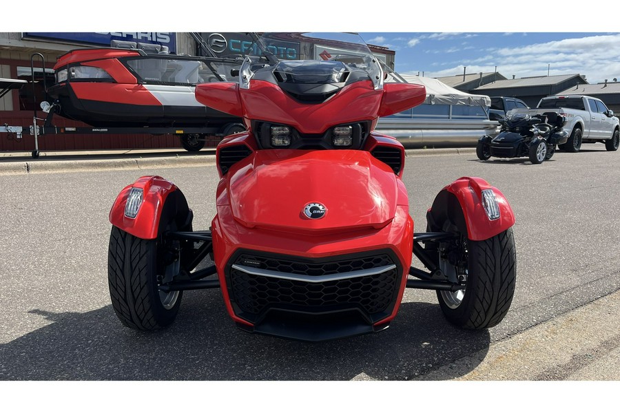 2024 Can-Am SPYDER F3 LIMITED - PLASMA RED / PLATINUM