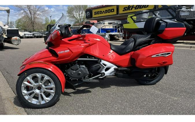 2024 Can-Am SPYDER F3 LIMITED - PLASMA RED / PLATINUM