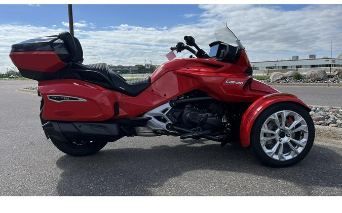 2024 Can-Am SPYDER F3 LIMITED - PLASMA RED / PLATINUM