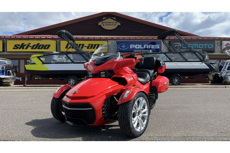 2024 Can-Am SPYDER F3 LIMITED - PLASMA RED / PLATINUM