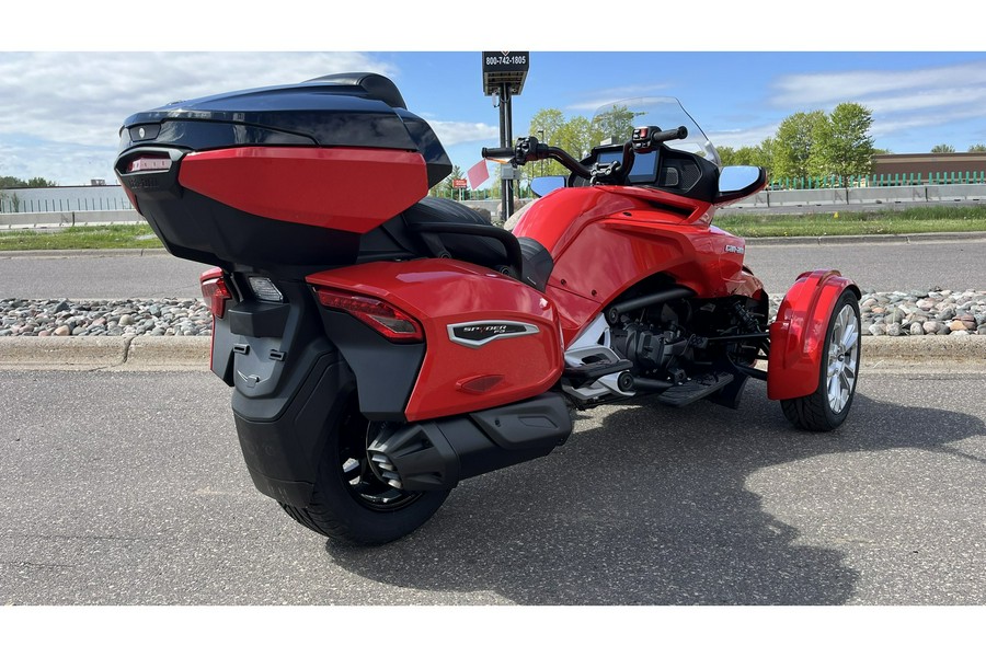 2024 Can-Am SPYDER F3 LIMITED - PLASMA RED / PLATINUM