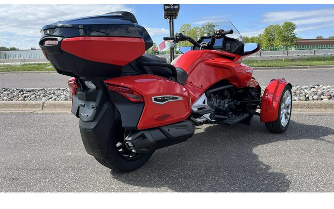 2024 Can-Am SPYDER F3 LIMITED - PLASMA RED / PLATINUM