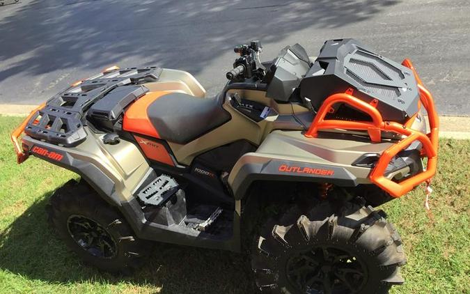 2023 Can-Am® Outlander X mr 1000R Liquid Titanium & Can-Am Red