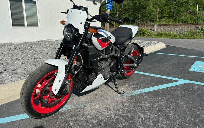 2023 Indian Motorcycle® FTR Sport White Lightning/Indy Red