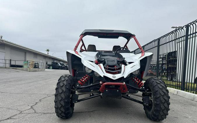 2018 Yamaha YXZ1000R SS SE Pearl White w/Black Suntop & Beadlock Wheels