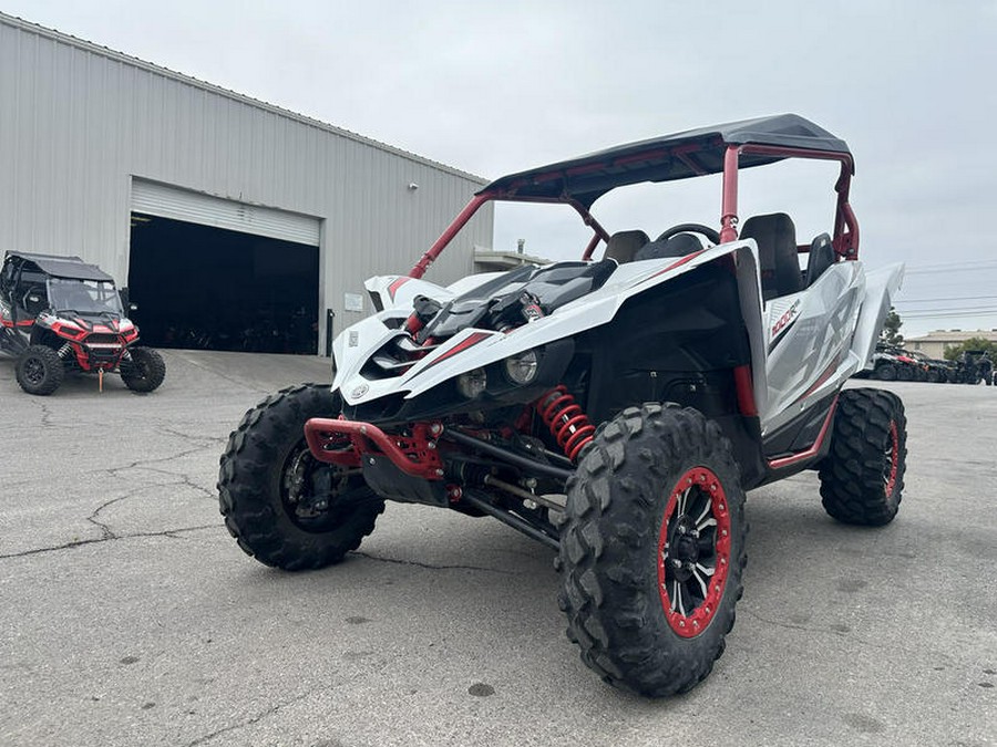 2018 Yamaha YXZ1000R SS SE Pearl White w/Black Suntop & Beadlock Wheels