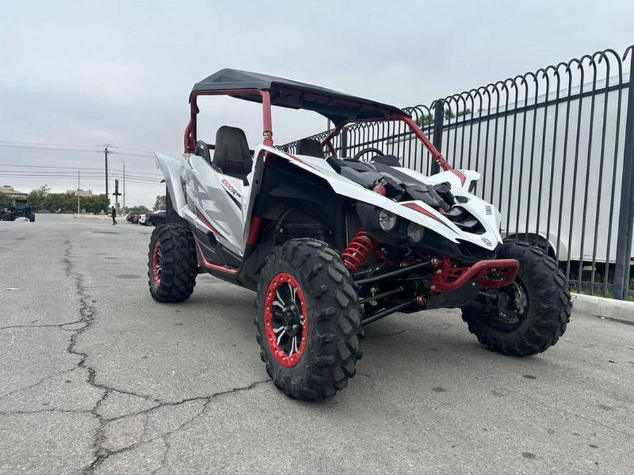 2018 Yamaha YXZ1000R SS SE Pearl White w/Black Suntop & Beadlock Wheels