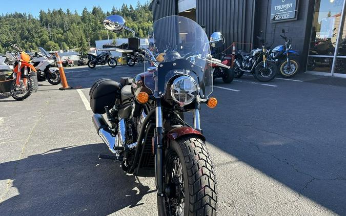 2025 Indian Motorcycle® Super Scout® Maroon Metallic with Graphics