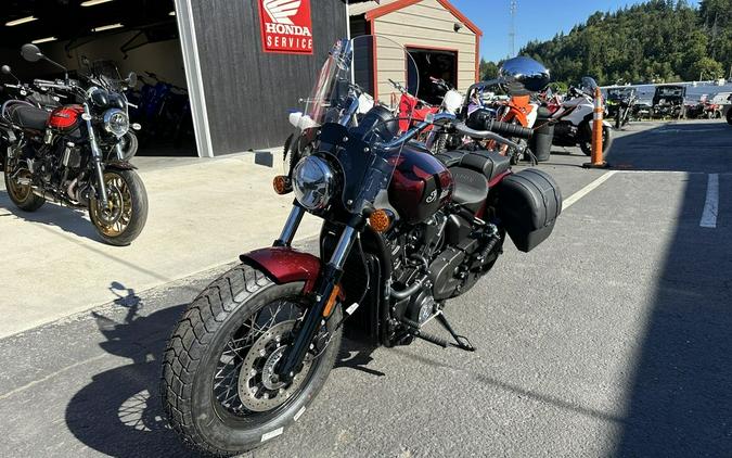 2025 Indian Motorcycle® Super Scout® Maroon Metallic with Graphics