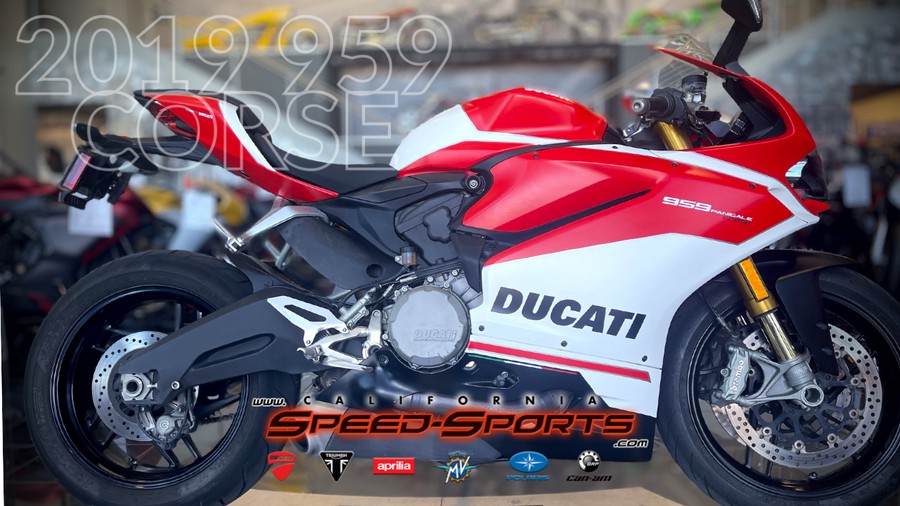 2019 Ducati 959 PANIGALE Corse