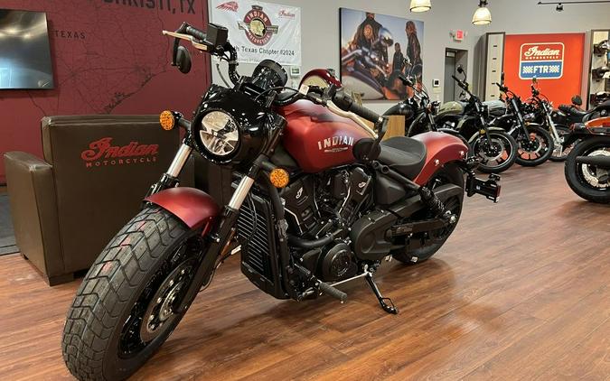 2025 Indian Motorcycle® Scout® Bobber Limited Sunset Red Smoke