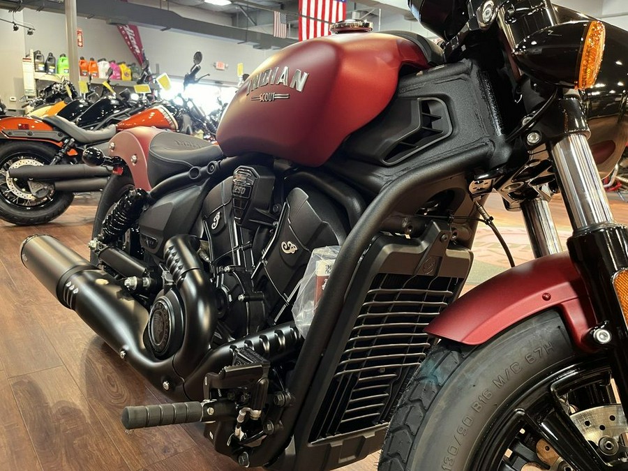 2025 Indian Motorcycle® Scout® Bobber Limited Sunset Red Smoke