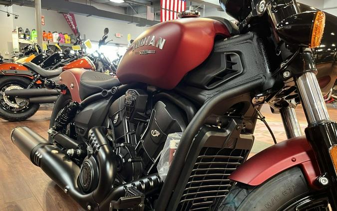 2025 Indian Motorcycle® Scout® Bobber Limited Sunset Red Smoke