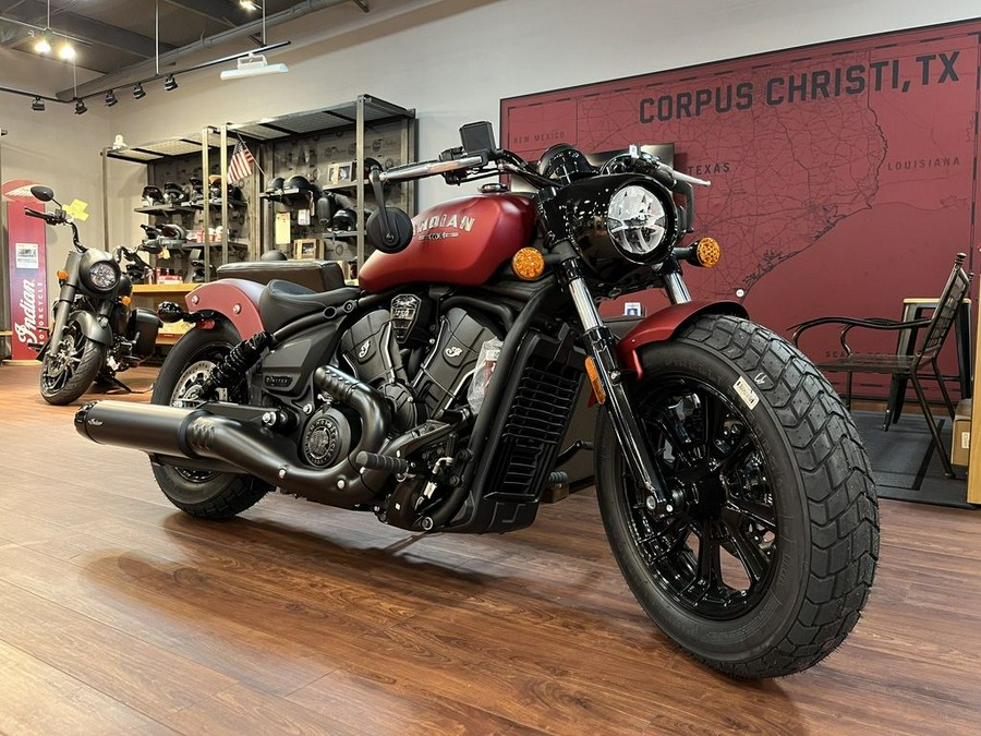 2025 Indian Motorcycle® Scout® Bobber Limited Sunset Red Smoke