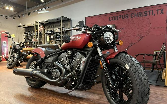 2025 Indian Motorcycle® Scout® Bobber Limited Sunset Red Smoke