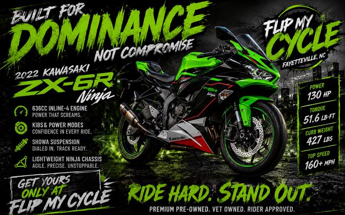 2022 KAWASAKI NINJA ZX-6R ABS KRT - F020624