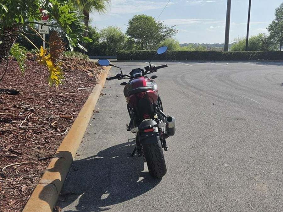 2026 Triumph Trident 800 Carnival red 800 Jet Black