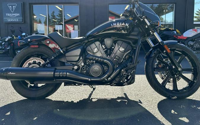 2025 Indian Motorcycle® Sport Scout® Black Metallic