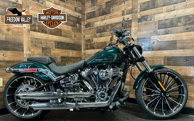 2024 Harley-Davidson Breakout 117 Alpine Green FXBR