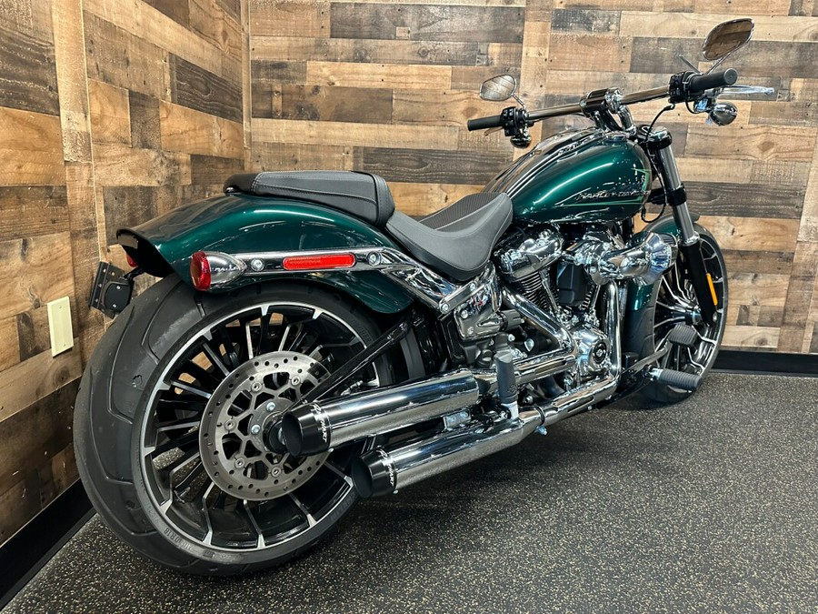 2024 Harley-Davidson Breakout 117 Alpine Green FXBR