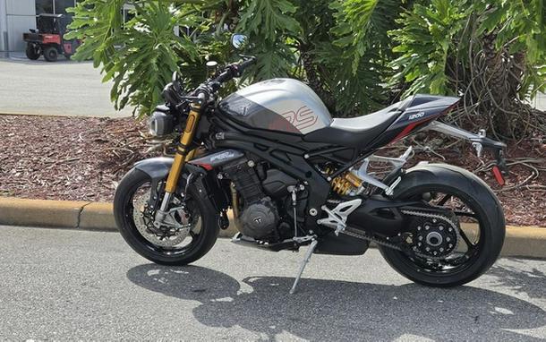 2026 Triumph Speed Triple 1200 RS Granite/Diablo Red 1200 RS